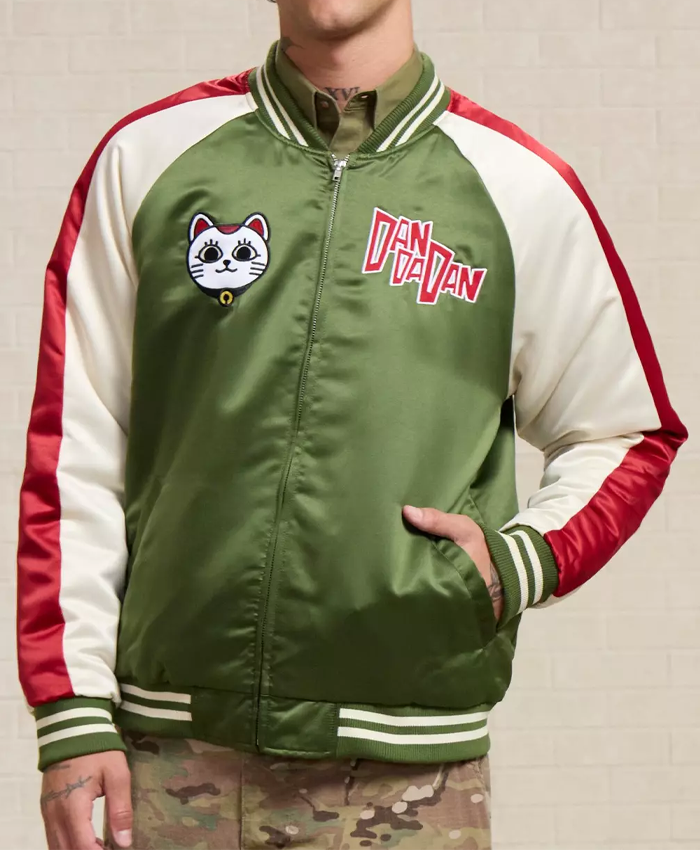 BoxLunch Men’s Dandadan Turbo Granny Bomber Jacket