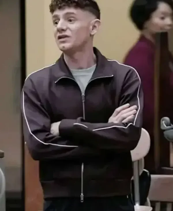 Brown Track Jacket