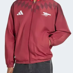 Buy Adidas Arsenal Stadium Culturewear Maroon Track Jacket