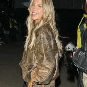 Buy Alix Earle Super Bowl LX Brunch 2026 Jacket