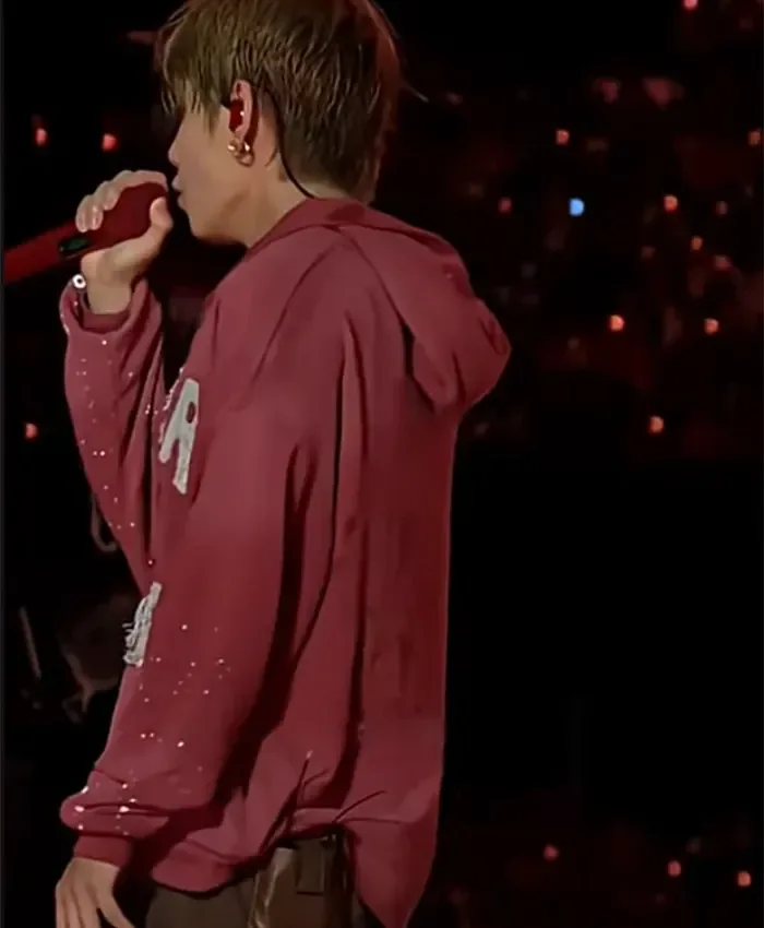 Buy BTS ARIRANG New York Red Hooded Jacket