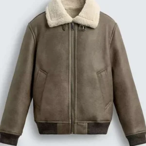 Buy Beauty in Black Xavier Smalls Leather Jacket