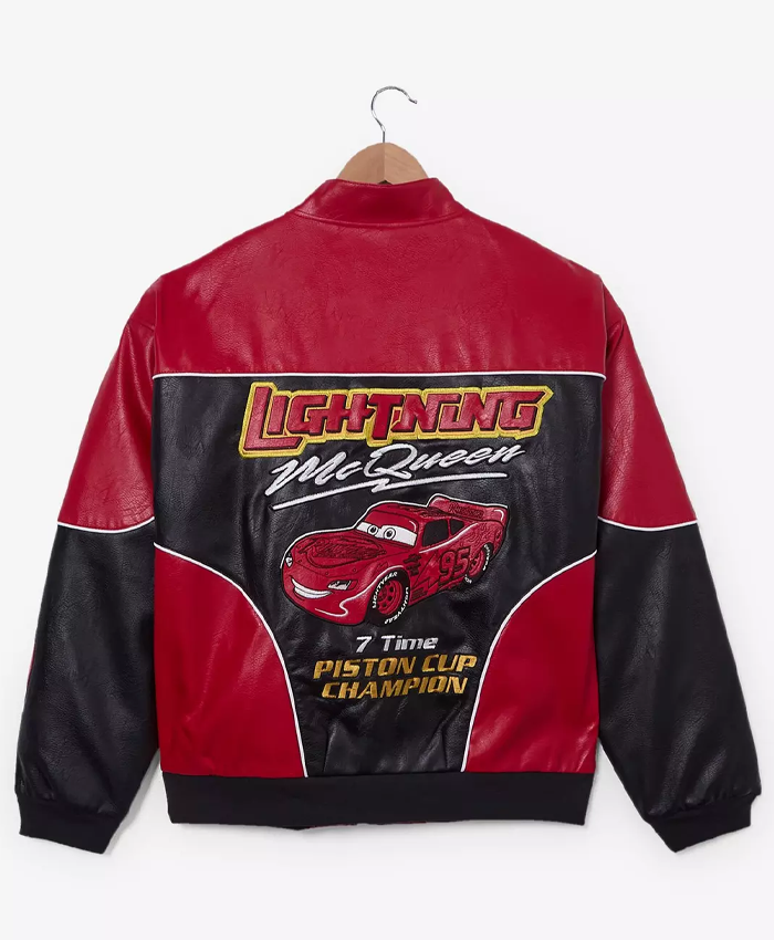 Buy BoxLunch Disney Pixar Cars Lightning McQueen Leather Racing Jacket
