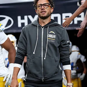 Buy Chargers Preseason 2026 Mike McDaniel Sideline Hoodie