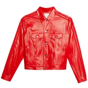 Buy Christian Siriano Project Runway S22 Red Jacket