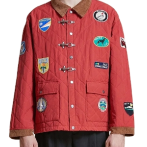 Buy Found Quilt Patch Red Jacket