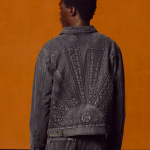 Buy House Of Rrrors Washed Black Denim Trucker Jacket