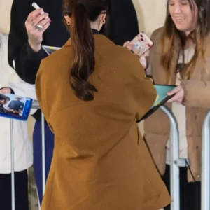 Buy Jenna Ortega BBC Studios London Coat