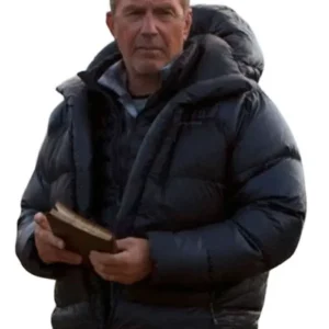Buy John Dutton Puffer Hooded Jacket