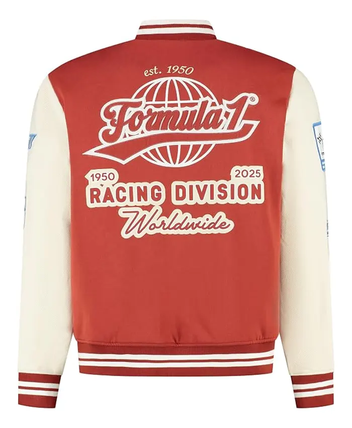 Buy Men’s F1 Heritage Varsity Red Jacket