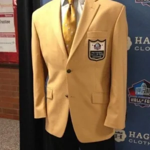 Buy NFL HOF Ceremony 2026 Gold Jacket