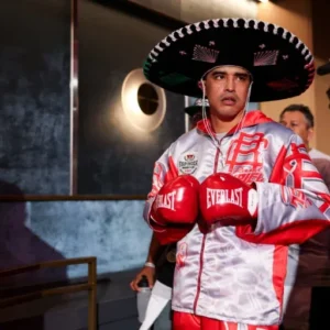Buy Raul Curiel White Satin Boxing Walkout Jacket