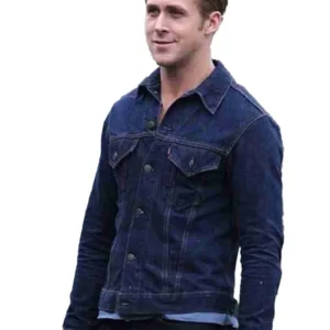 Buy Ryan Gosling Drive Blue Denim Jacket
