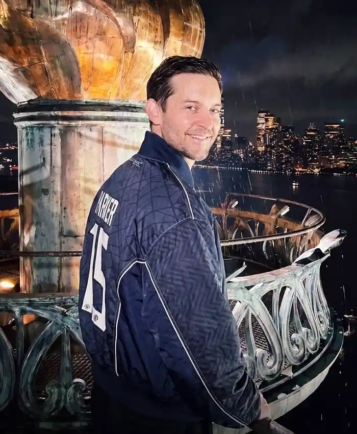 Buy Spider-Man x Manchester United Blue Track Jacket