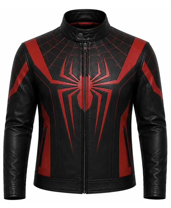 Buy Spider-men Brand New Day Inspired Biker Jacket
