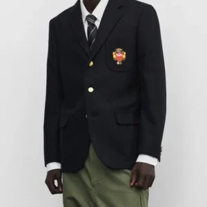 Buy Stüssy x Junya Watanabe Black Venus Swirl Blazer Jacket