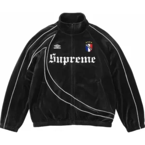 Buy Supreme Umbro Velour 2026 Blue Track Jacket