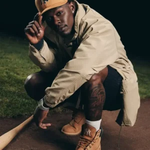 Buy Timberland x New Era x MLB Jazz Chisholm Jr. Brown Jacket