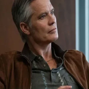 Buy Timothy Olyphant Lucky S01 Brown Suede Leather Jacket