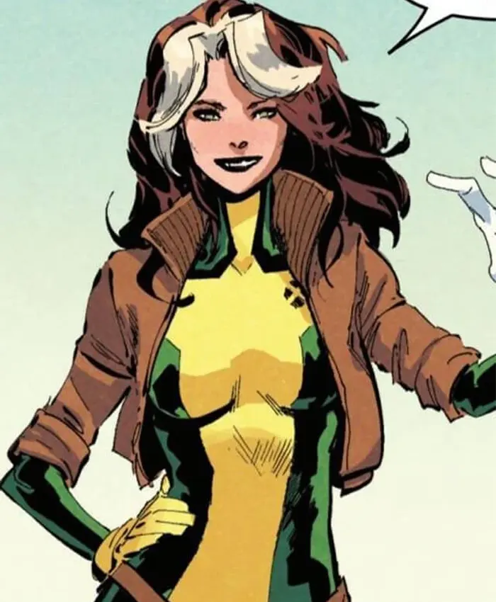 Buy X-Men Rogue Brown Leather Cosplay Jacket