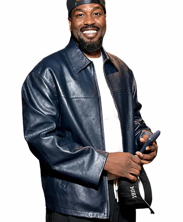 By Any Means 2026 Yahya Abdul-Mateen II Leather Jacket