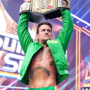 CM Punk Minnesota North Stars Green Jacket For Sale
