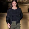 Caitlin Clark Fever vs Liberty Black Knight Stamp Jacket