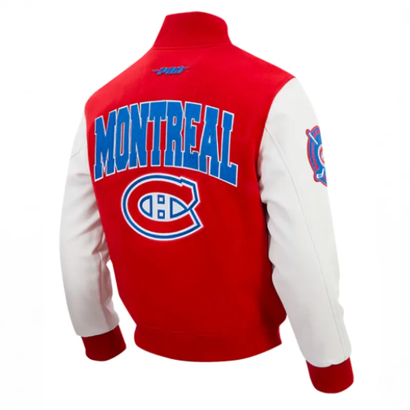 Canadiens Red White Jacket
