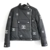 Chanel CC Asymmetrical Puffer Jacket