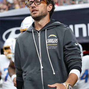 Chargers Preseason 2026 Mike McDaniel Sideline Hoodie