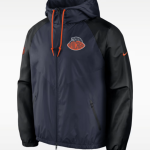 Chicago Bears NFL Nike Rivalries Hooded Windrunner Jacket