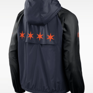 Chicago Bears NFL Nike Rivalries Hooded Windrunner Jacket Shop Now