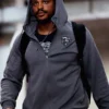 Chicago Bears Nike Zip Grey Hoodie