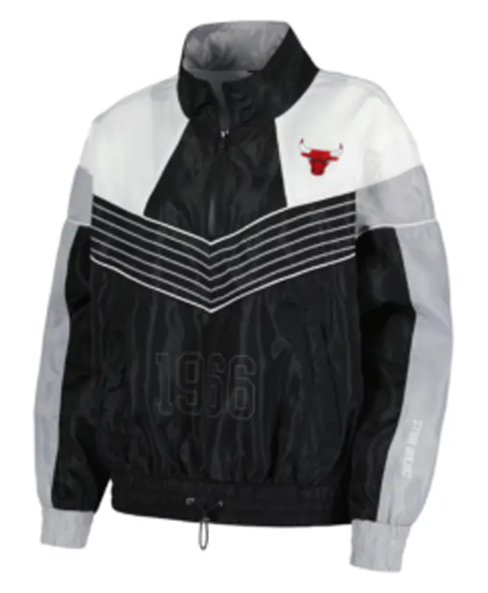 Chicago Bulls Courtside Half-Zip Track Jacket