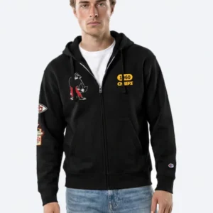 Chiefs Disney x Champion Big Bad Wolf All-Star Full-Zip Hoodie