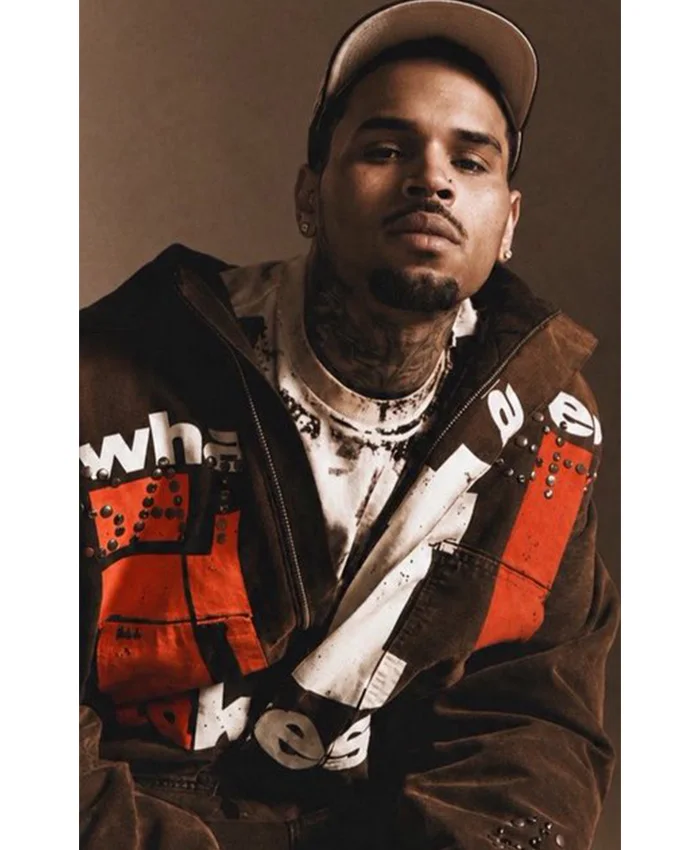 Chris Brown Satoshi Nakamoto Leather Jacket