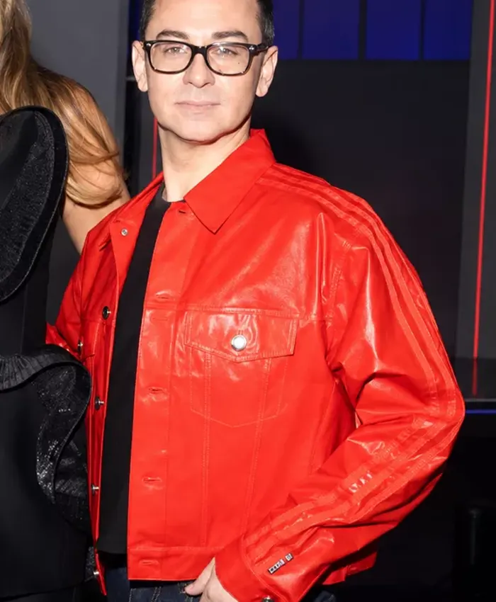 Christian Siriano Project Runway S22 Red Jacket