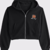 Cincinnati Bengals Abercrombie & Fitch Black Full-Zip Hooded Jacket