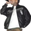 Coachella 2026 Tyga Black Leather Jacket