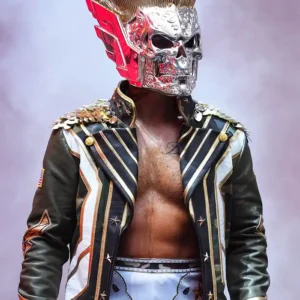 Cody Rhodes SummerSlam 2026 Minnesota Leather Coat