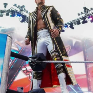 Cody Rhodes SummerSlam 2026 Minnesota Leather Coat For Sale