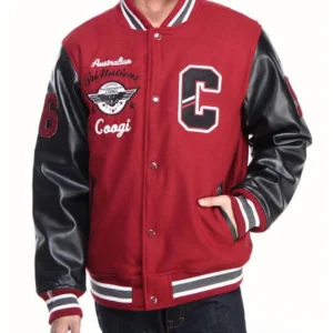 Coogi letterman jacket
