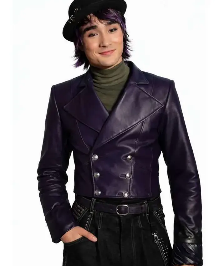 Descendants Wicked Wonderland Max Hatter Purple Jacket