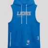Detroit Lions 2026 Sideline Sleeveless Hoodie