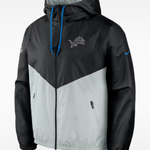 Detroit Lions NFL Nike Rivalries Hooded Windrunner Jacket