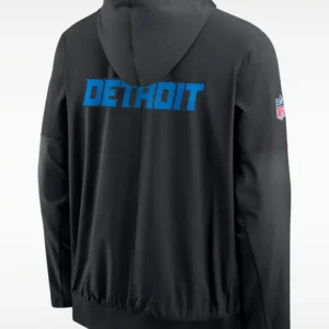 Detroit Lions Rivalries Sideline Nike Hooded Anorak Jacket