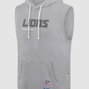 Detroit Lions Sleeveless Hoodie