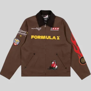 Disney And Pixar Cars F1 Lightning McQueen Racing Jacket