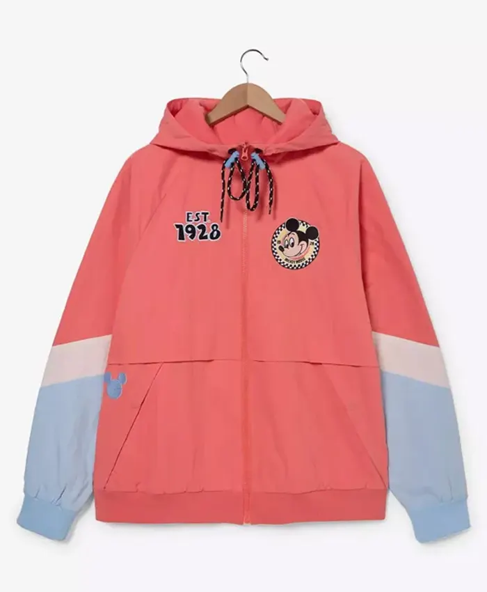 Disney Mickey Mouse Colorblock Hooded Jacket
