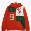 Disney Mickey and Friends Patchwork Red Jacket